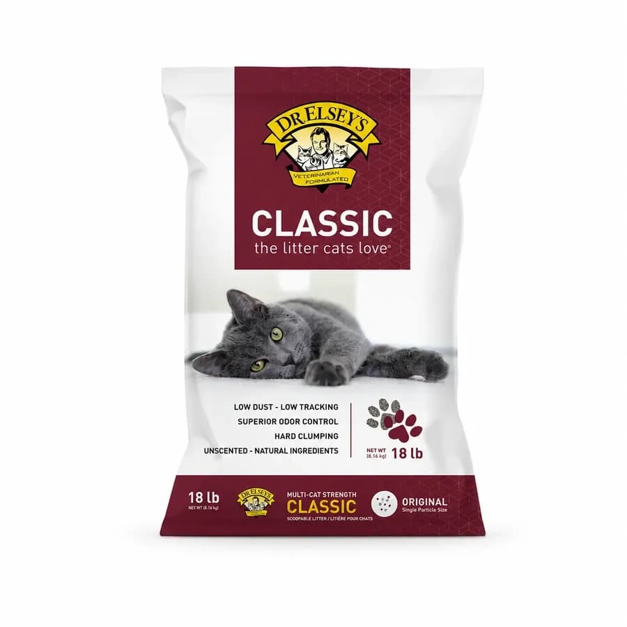 Dr. Elsey's Classic Clumping Cat Litter, Unscented 8.16 kg